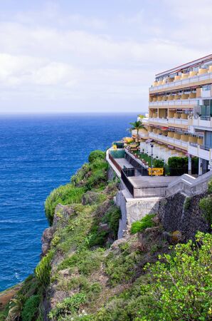 Puerto de la cruz - Tenerife, Spainの写真素材