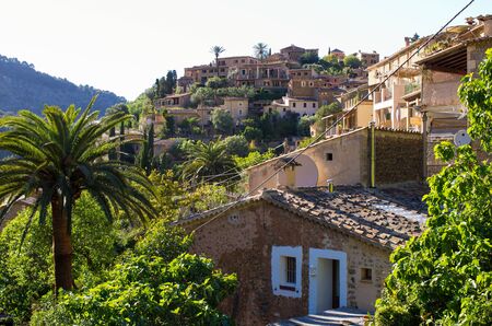 Town of Valldemossa - Mallorca, Spainの写真素材