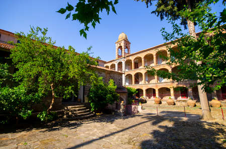 Saint Ignatios monastery on Lesbos island - Greece