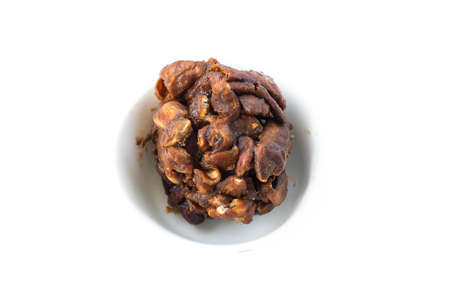 Tamarind isolated on white backgroundの写真素材