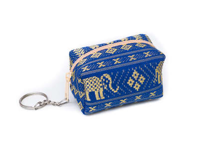 Thailand women wallet on a white backgroundの写真素材