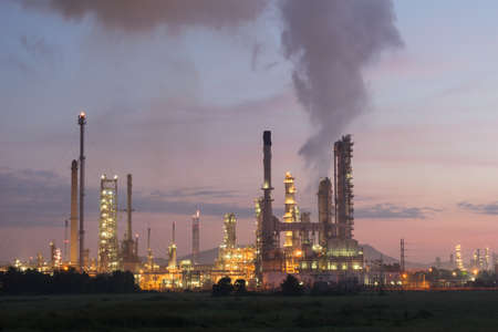 Petrochemical industry power station in Thailandのeditorial素材