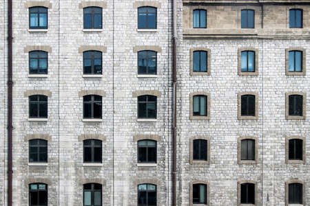 building facade with multiple windows
