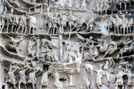 Monument of Arco di Costantino in Romeの写真素材