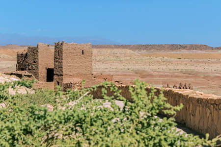 old buildings at Ait-Ben-Haddouのeditorial素材