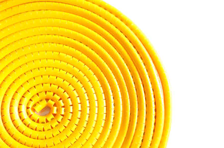 swirl yellow texture backgroundの写真素材