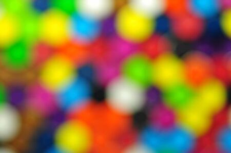 Blurry background image of colored crayonの写真素材