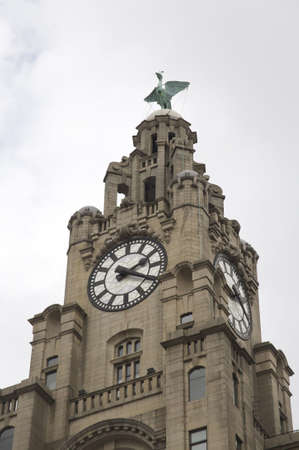 Royal liver building Liverpool.