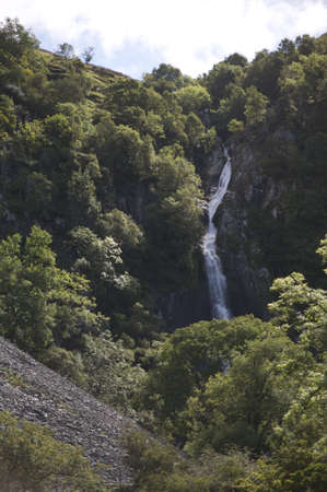 Aber falls. Rhaeadr fawr.の写真素材