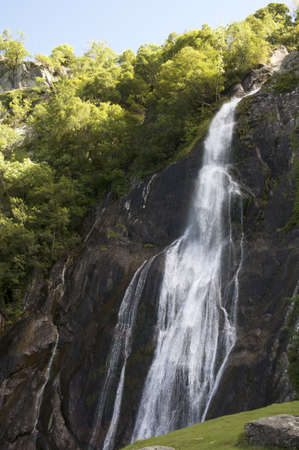 Aber falls. Rhaeadr fawr.の写真素材