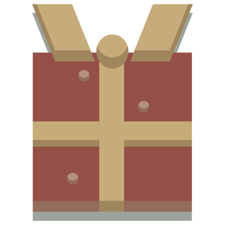 christmas seasonal gift iconのイラスト素材