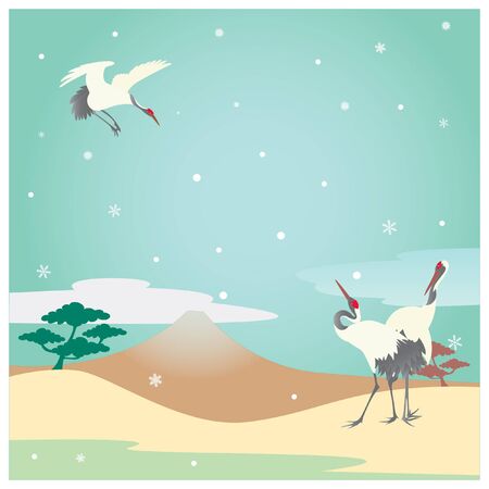 christmas wallpaperのイラスト素材