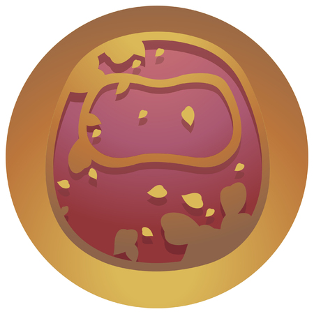 Simple Design New Year iconのイラスト素材