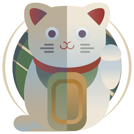 Japanese Traditional New Year items Iconのイラスト素材