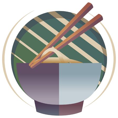 Japanese Traditional New Year items Iconのイラスト素材