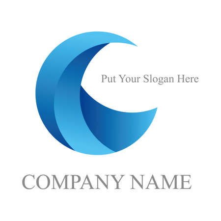 Corporate logo design ideas. Trust and development. Leap. Logo design template element. Vectorのイラスト素材