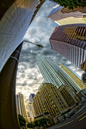 Sky Scraper view from the streetの写真素材