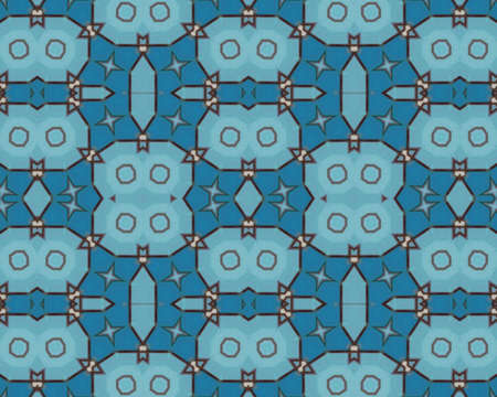 Special pattern Background Blue Colored shapes and lines style