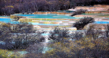 Huanglong scenicの写真素材