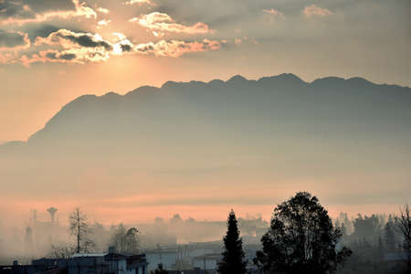 Frontier townの写真素材