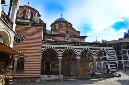 Rila Monastery, Bulgariaの写真素材