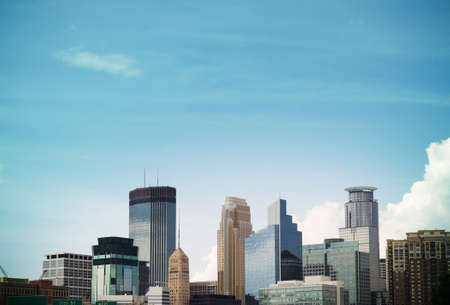 minneapolis skylineの写真素材