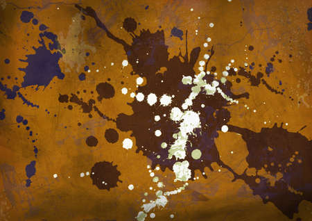 Splash grunge wallの写真素材