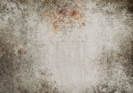 Grunge Dirty Brown Wall Backgroundの写真素材