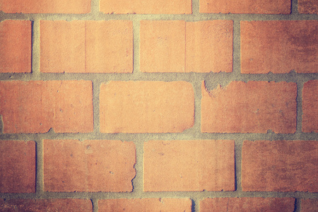 Red vintage brick wall