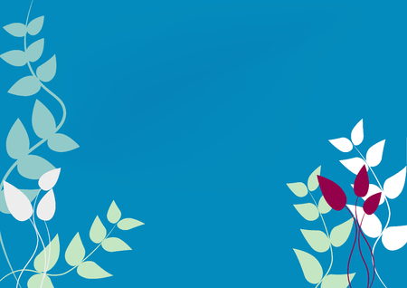 Abstract Spring Summer Floral Backgroundの写真素材