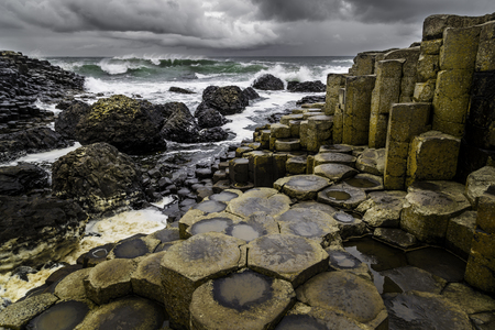Giant Causeways, Irelandの写真素材