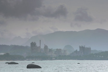 Cement Factory, Langkawi Island, Malaysiaの写真素材
