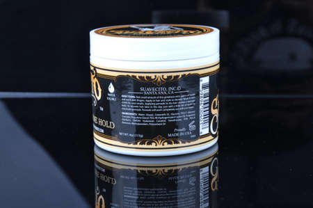 American Suavecito Pomade skull hair oilのeditorial素材