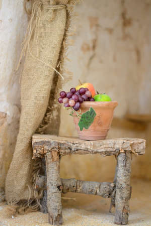 Subject wooden handmadeの写真素材