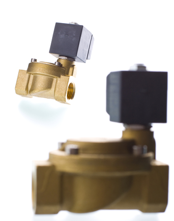 Solenoid valveの写真素材