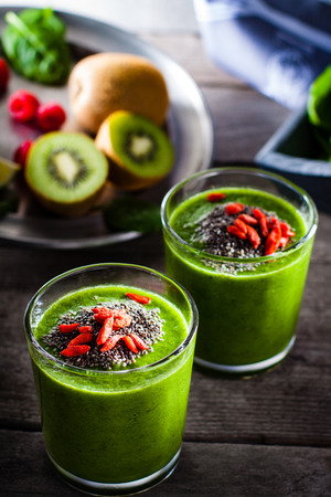 green smoothieの写真素材