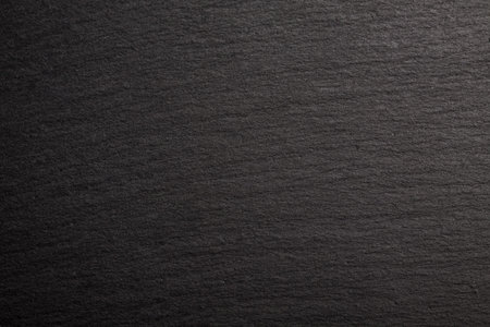 Black slate background.