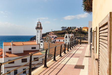 The Basilica of the Royal Marian Shrine of Our Lady of Candelaria. Tenerife, Spain.のeditorial素材