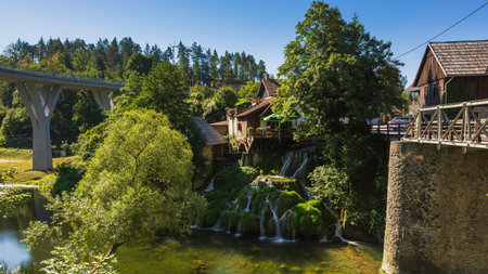 Korona river in Croatia.
