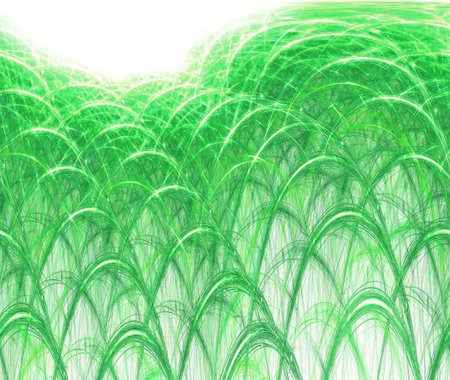 blue fractal backgroundの写真素材