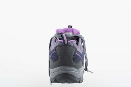 New outdoor trekking footwear on isolated backgroundの写真素材