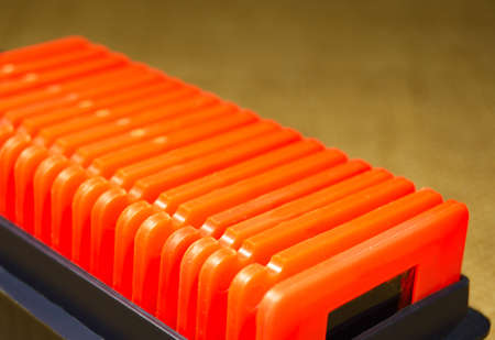 slide films in a black boxの写真素材