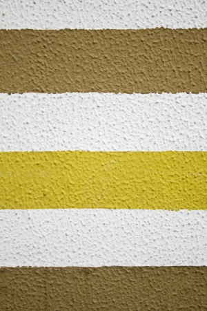 Wall with horizontal lines, modern decor on buildingの写真素材