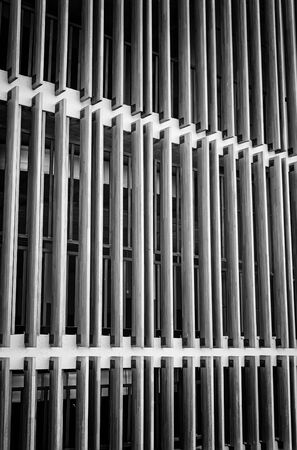 Wooden Modern building construction, housingの写真素材