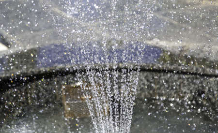 Detail of fresh water on a summer dayの写真素材