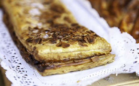 Detail of typical handmade sweet dessertの写真素材