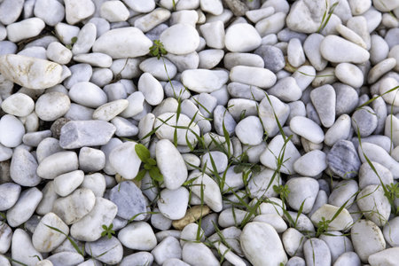 Detail of eroded stones in nature, decorationの写真素材