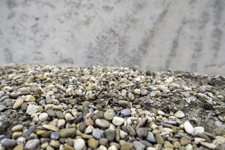 Detail of old stones eroded by the passage of timeの写真素材