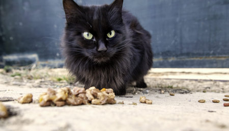 Detail of loneliness and animal abandonment, animal protectionの写真素材