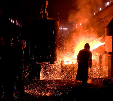 Foundry Proccessing.の写真素材